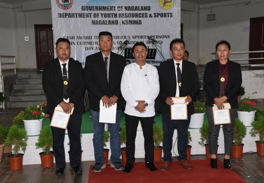 Nagaland honours 210 meritorious sportspersons with State Sports Award